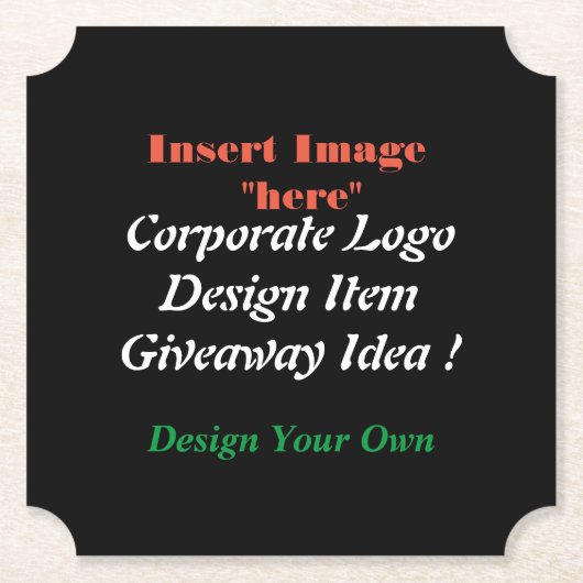 Dessous-de-verre En Papier Dessous de verre papier (Devant)