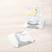 Dessous-de-verre En Papier Dessous de verre papier brillant et étincelant Fêt (En situation)