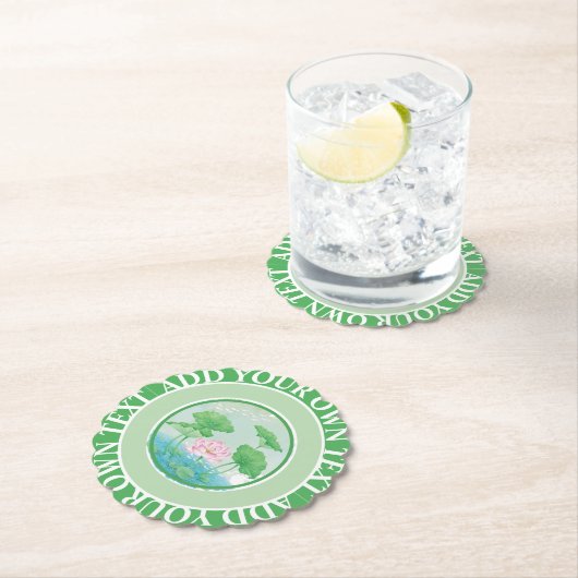 Dessous-de-verre En Papier Dessous de verre papier cool (En situation)