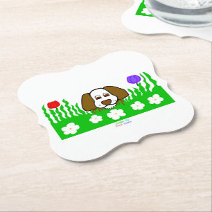 Dessous-de-verre En Papier Dessous de verre papier de support Pup N Play