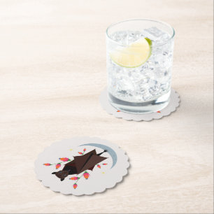 Dessous-de-verre En Papier Dessous de verre papier Fox volants
