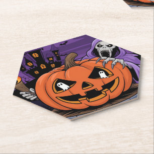 Dessous-de-verre En Papier Dessous de verre papier Halloween