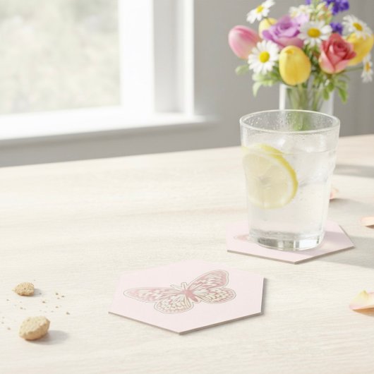 Dessous-de-verre En Papier Dessous de verre Papier papillon