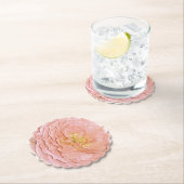 Dessous-de-verre En Papier Dessous de verre rose pastel (En situation)