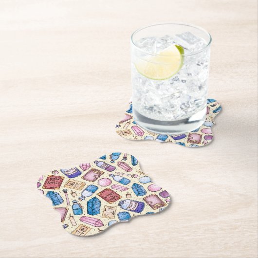 Dessous-de-verre En Papier Dessous de verre Witchy Wonders (En situation)