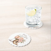 Dessous-de-verre En Papier Dessous et papier pétillant Buvard (En situation)