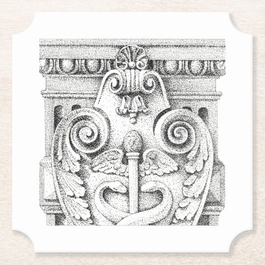 Dessous-de-verre En Papier DÉTAILS Dessous de verre papier billet (Devant)