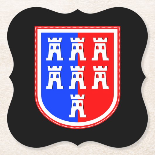 Dessous-de-verre En Papier d'inspiration Transylvanie (Devant)