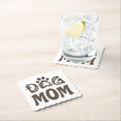 Dessous-de-verre En Papier Dog (En situation)