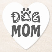 Dessous-de-verre En Papier Dog (Devant)