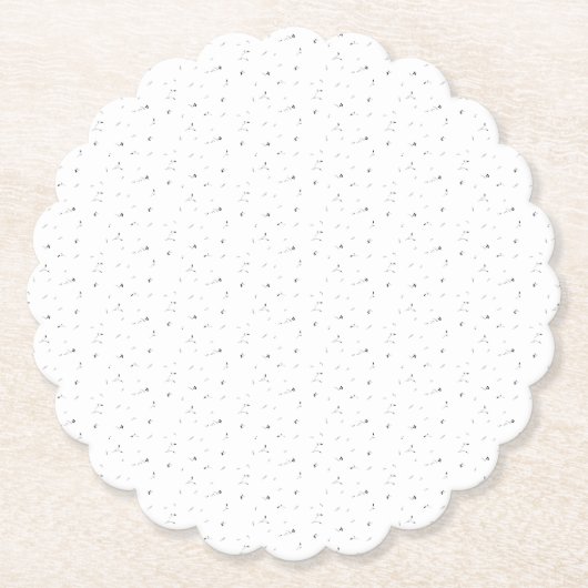 Dessous-de-verre En Papier Dot Design Ten (Devant)