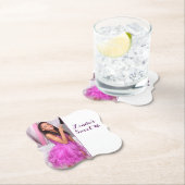 Dessous-de-verre En Papier Douce assiette de fête de 16 ans 16e (En situation)