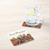 DESSOUS-DE-VERRE EN PAPIER DOUCE JOURNÉE SOUS LE SOLEIL ! :) (En situation)