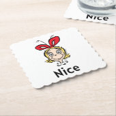 Dessous-de-verre En Papier Dr Seuss | Cindy-Lou Qui est Nice (Incliné)
