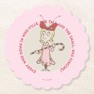 Dessous-de-verre En Papier Dr Seuss Le Grinch Cindy Lou Who