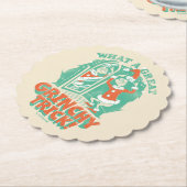 Dessous-de-verre En Papier Dr Seuss | Quelle belle petite queue de Grinchy ! (Incliné)
