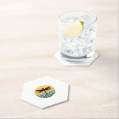 Dessous-de-verre En Papier Dragonfly Retro (4) (En situation)