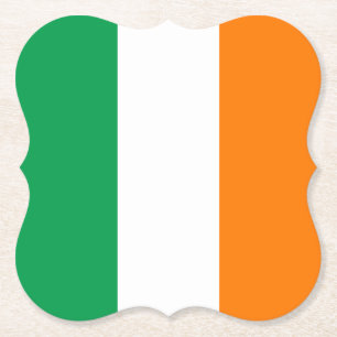 Dessous-de-verre En Papier Drapeau de l'Irlande (Irlandais)