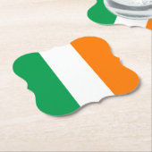 Dessous-de-verre En Papier Drapeau irlandais (Incliné)
