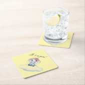 Dessous-de-verre En Papier Dreamy Days avec Rosie l'éléphant. (En situation)