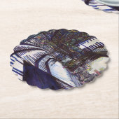 Dessous-de-verre En Papier Dusting the Piano (Incliné)