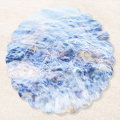 Dessous-de-verre En Papier Eau bleue (Devant)