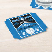 Dessous-de-verre En Papier Ecosse Burns Night (Incliné)