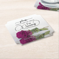 Élégant Rose Magenta ne prenez pas mon Mariage de