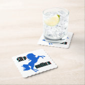 Dessous-de-verre En Papier Élevage du cheval Brother (En situation)