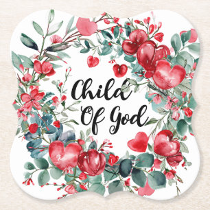 Dessous-de-verre En Papier Enfant De Dieu