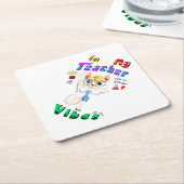 Dessous-de-verre En Papier Enseignant (Incliné)