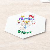 Dessous-de-verre En Papier Enseignant (Incliné)