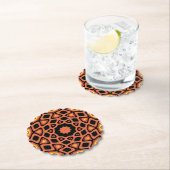 DESSOUS-DE-VERRE EN PAPIER ENSOLEIL (En situation)