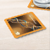 Dessous-de-verre En Papier "Essence génétique" (Incliné)