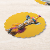 Dessous-de-verre En Papier Extravaganza Giraffe (Incliné)