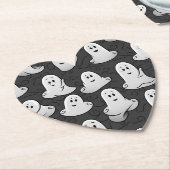 Dessous-de-verre En Papier Fantôme convivial (Incliné)