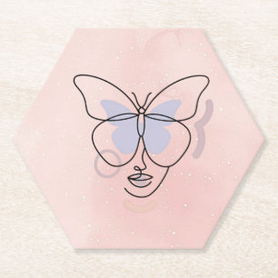 Dessous-de-verre En Papier Femme