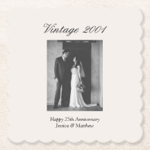 Fête de 25e anniversaire de mariage personnalisée