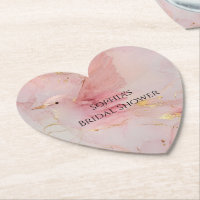 Fête de mariage oiseaux rose blush doré Mariage