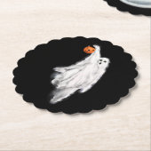 Dessous-de-verre En Papier Fête d'Halloween (Incliné)