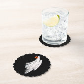 Dessous-de-verre En Papier Fête d'Halloween (En situation)