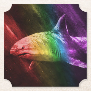 Dessous-de-verre En Papier Fierté de requin