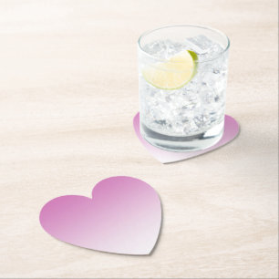 Dessous-de-verre En Papier Fille rose Ombre