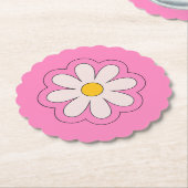 Dessous-de-verre En Papier Fleur (Incliné)