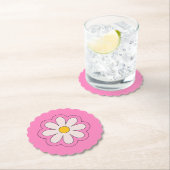 Dessous-de-verre En Papier Fleur (En situation)