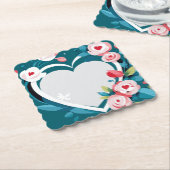 Dessous-de-verre En Papier floral (Incliné)