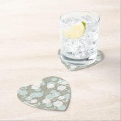 Dessous-de-verre En Papier Flowers (En situation)