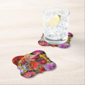 Dessous-de-verre En Papier Flowers sauvages australiens (En situation)