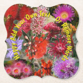 Dessous-de-verre En Papier Flowers sauvages australiens (Devant)