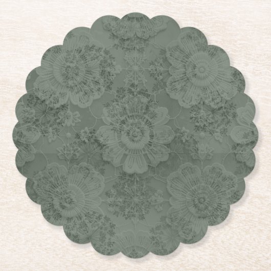 Dessous-de-verre En Papier FONDNESS | Wedding Table Coaster (Devant)